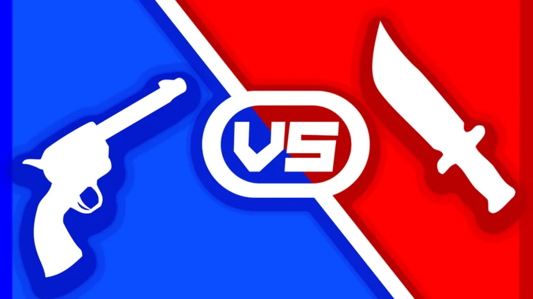 Murderers VS Sheriffs DUELS official Roblox game thumbnail